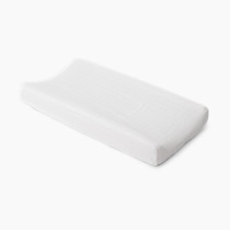 Little Unicorn Cotton Muslin Changing Pad Cover Tropical Leaf