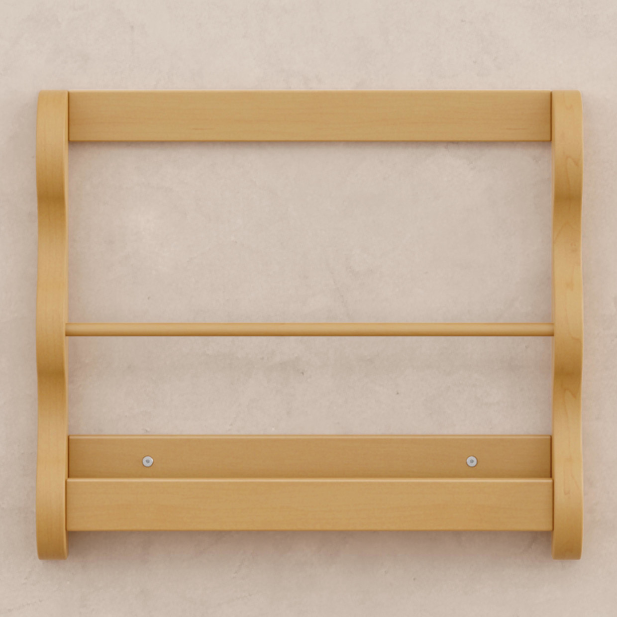 babyletto Lido Wave Book Rack - Honey.