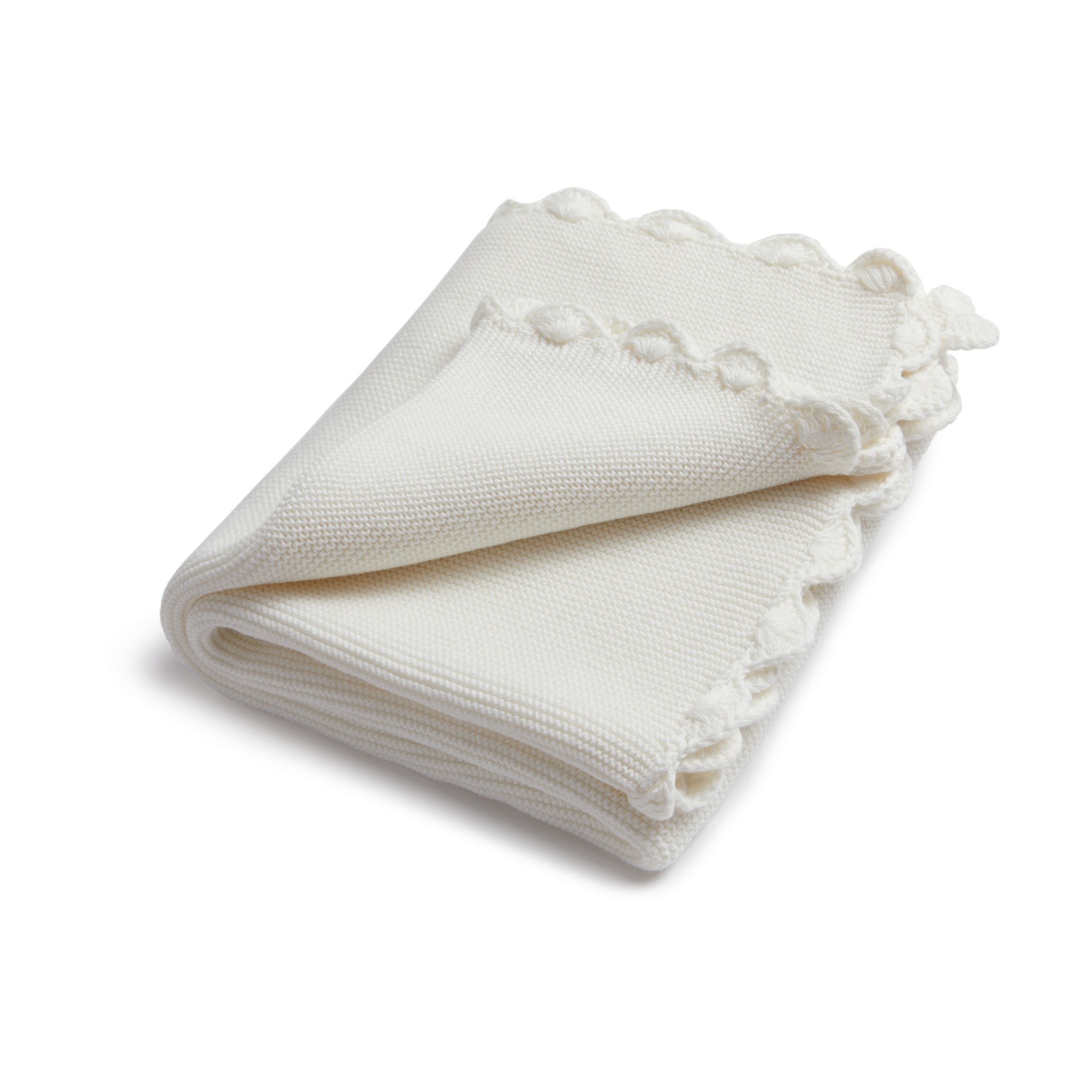 Loomsake Scalloped Blanket.