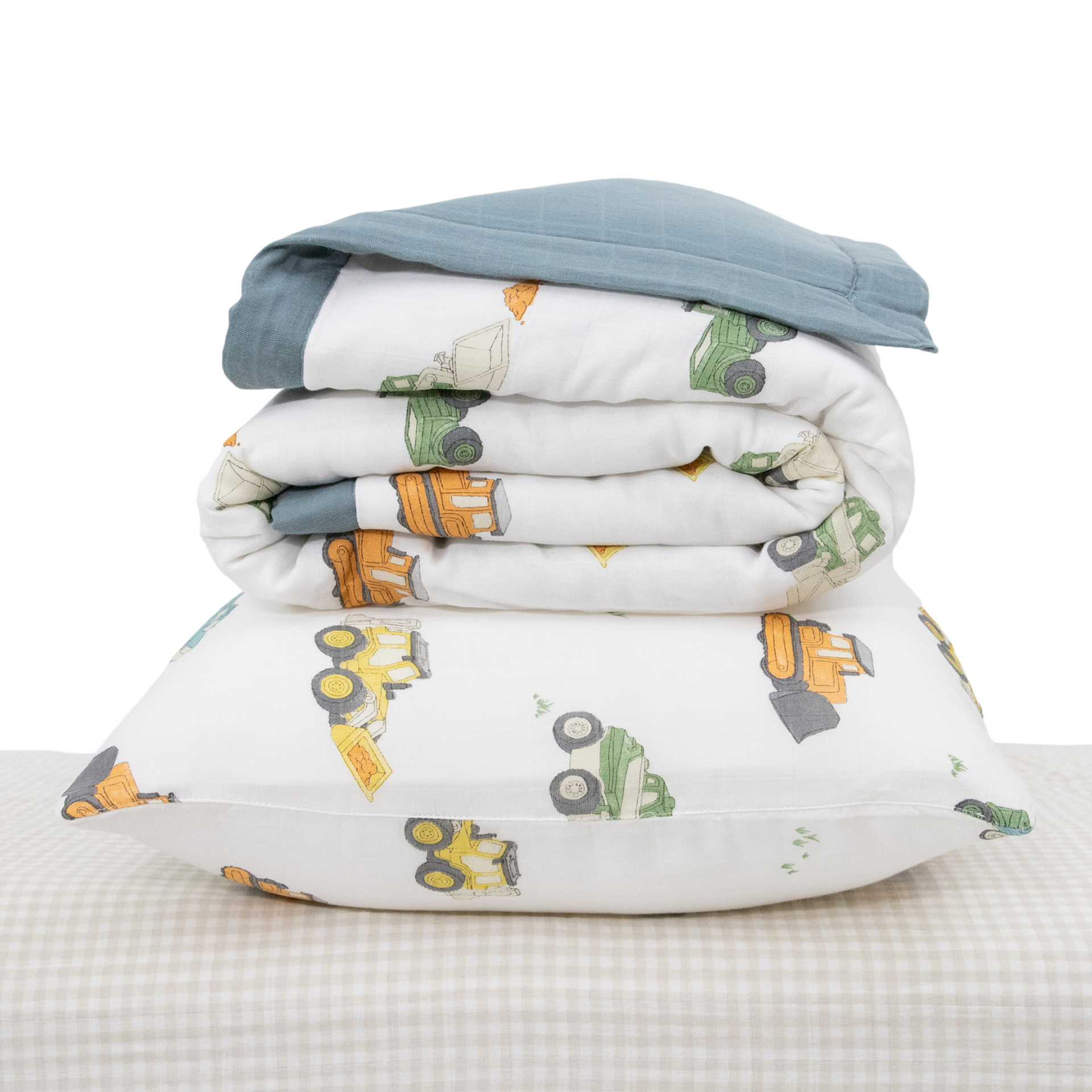 Little Unicorn Toddler Bedding Set Work Trucks Babylist Shop