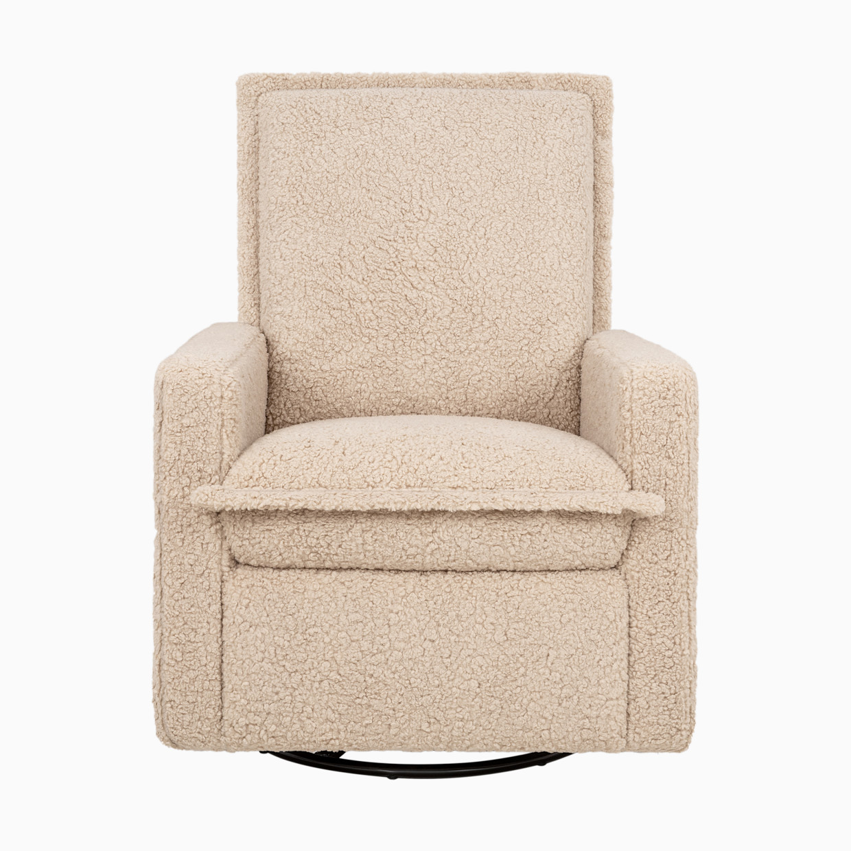 babyletto Cali Flange Recliner and Swivel Glider - Chai Shearling.