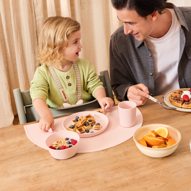 AEIOU Toddler Tableware Gift Set - Petal.