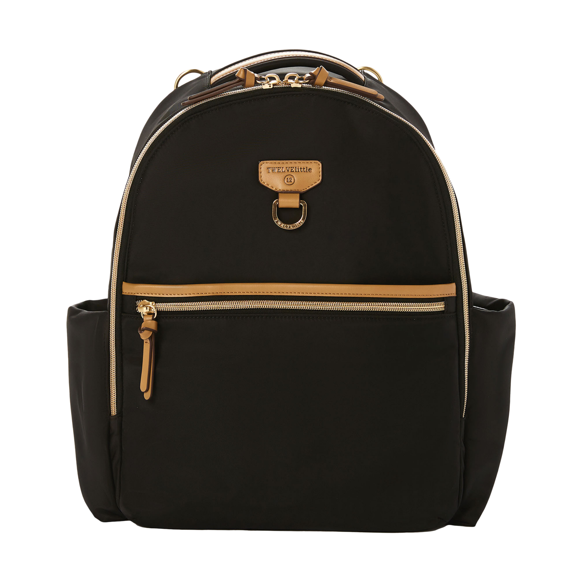 TWELVELittle Midi-Go Diaper Bag Backpack 3.0 - Black Tan.