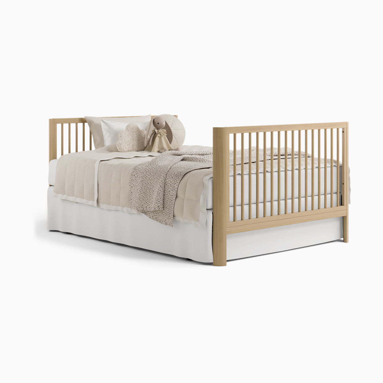Storkcraft Casablanca Deluxe 5-in-1 Convertible Crib with Drawer - Driftwood.