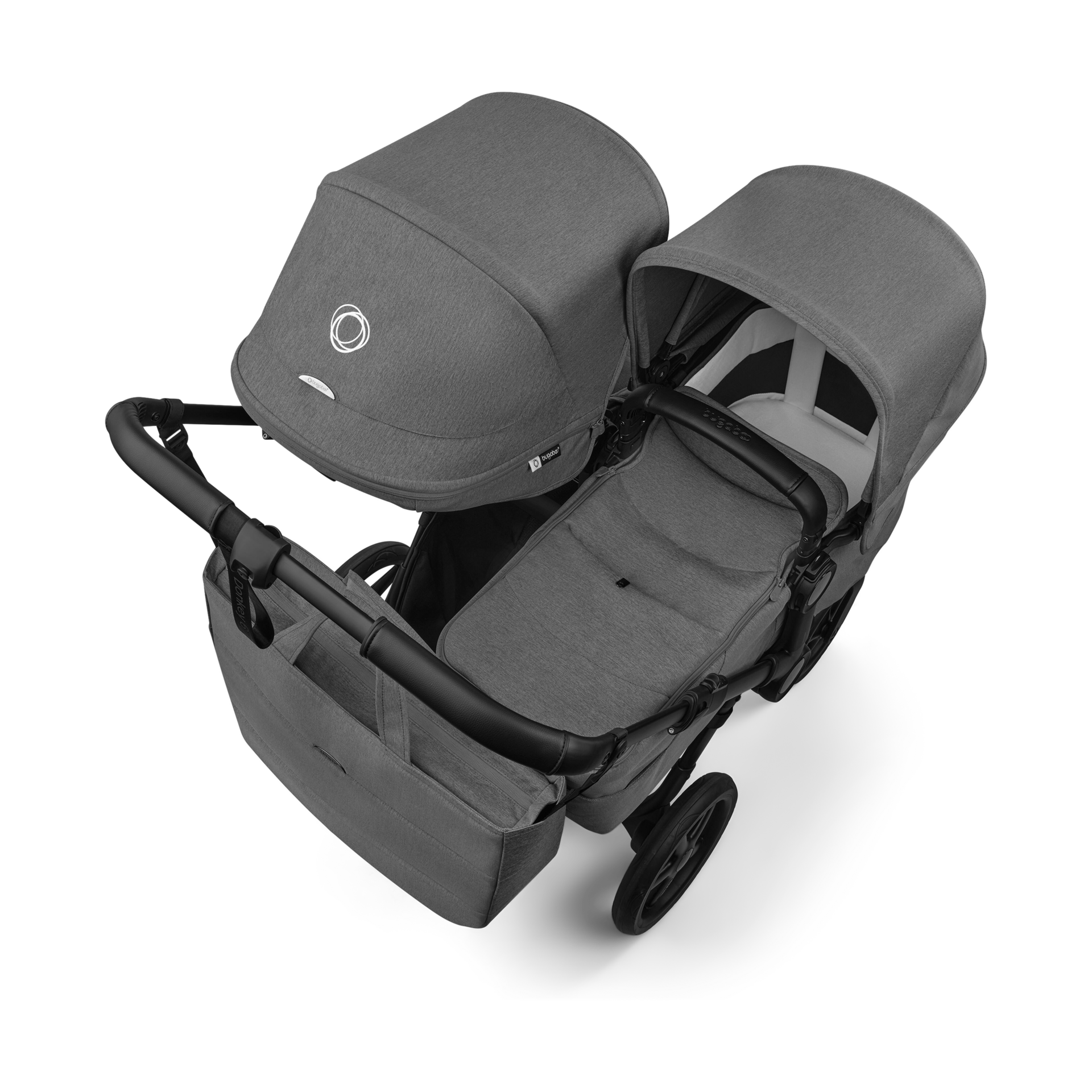 Bugaboo Donkey 6 Sibling Seat - Moon Grey.
