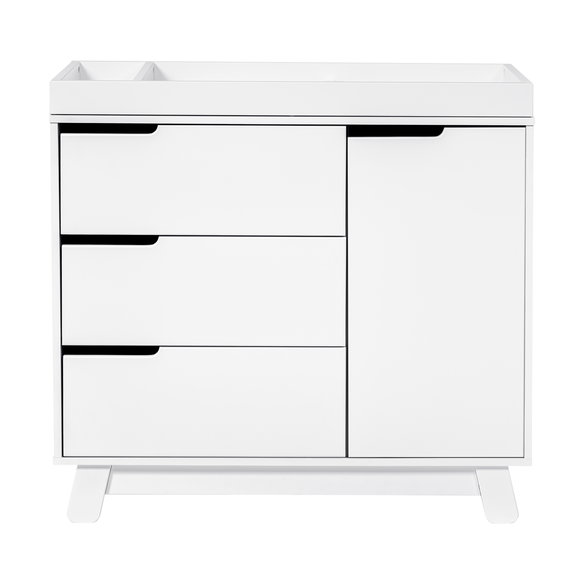 babyletto Hudson 3-Drawer Changer Dresser - White.