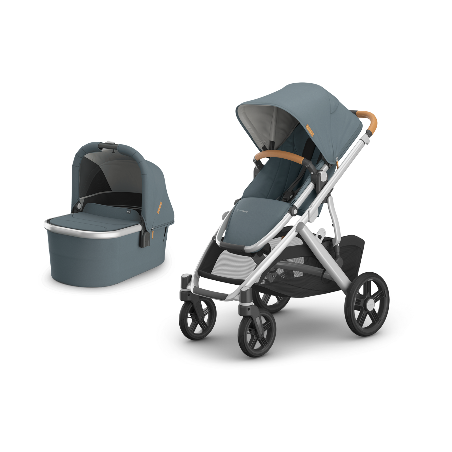 UPPAbaby Vista V3 Stroller & V3 Bassinet Bundle - Callum.