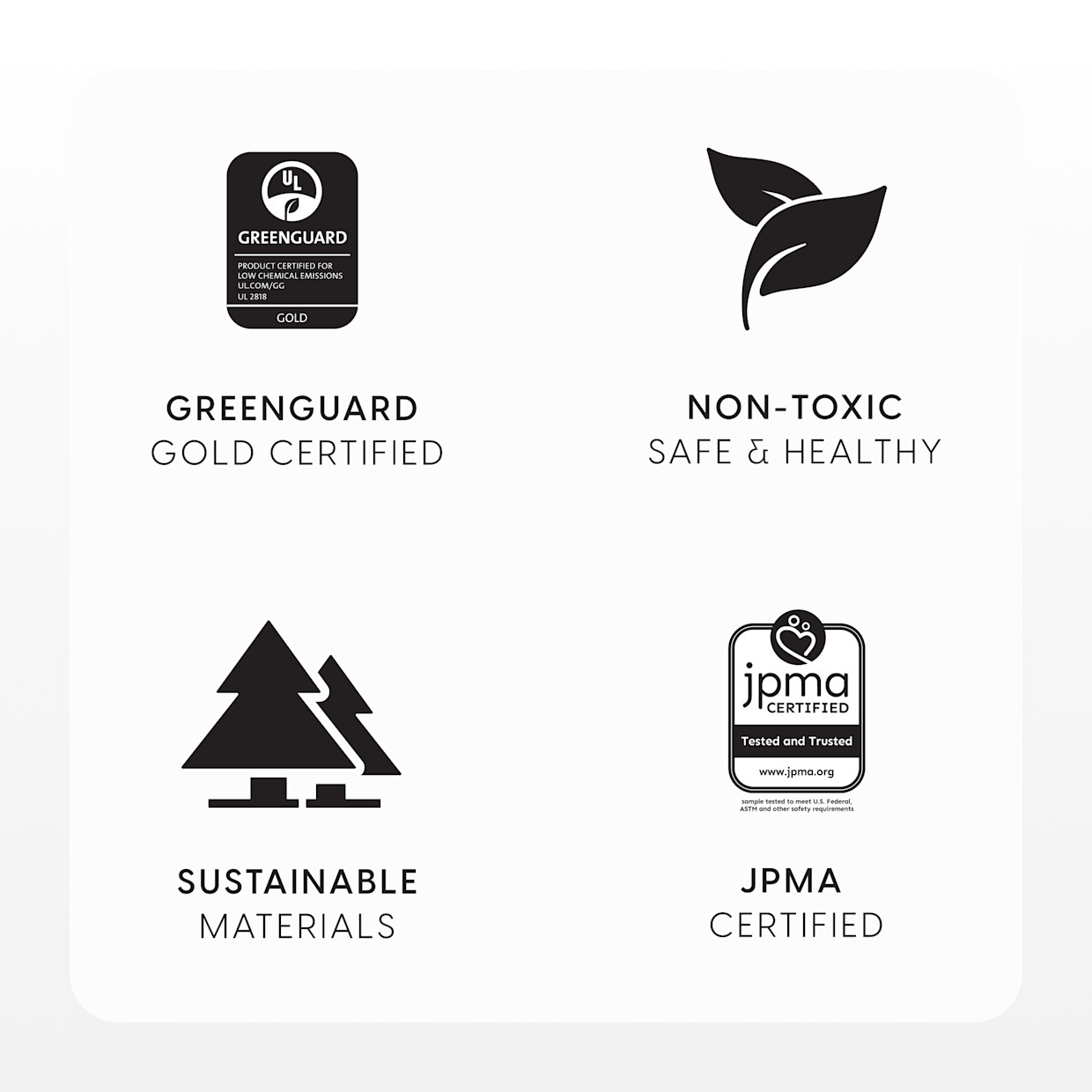 Bellini Breathable Essential Crib Mattress - Blue.