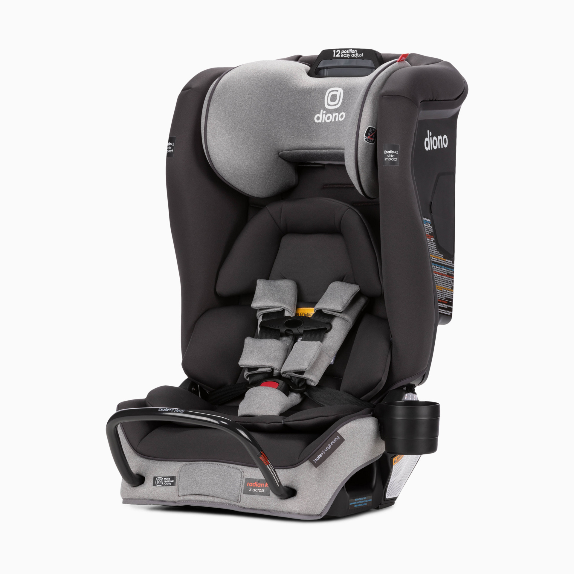 Diono Radian 3RXT SafePlus All-in-One Convertible Car Seat Gray