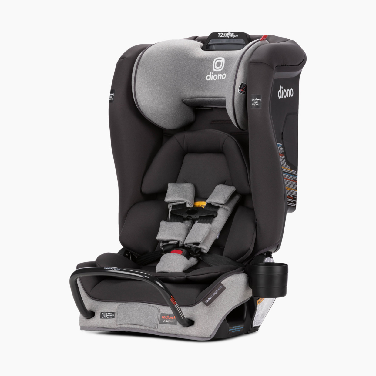 Diono Radian 3RXT SafePlus All-in-One Convertible Car Seat - Gray Slate.