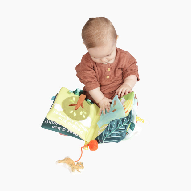 Manhattan Toy Soft Activity Crinkle Book - Fairytale/Peek A Boo Bunny.