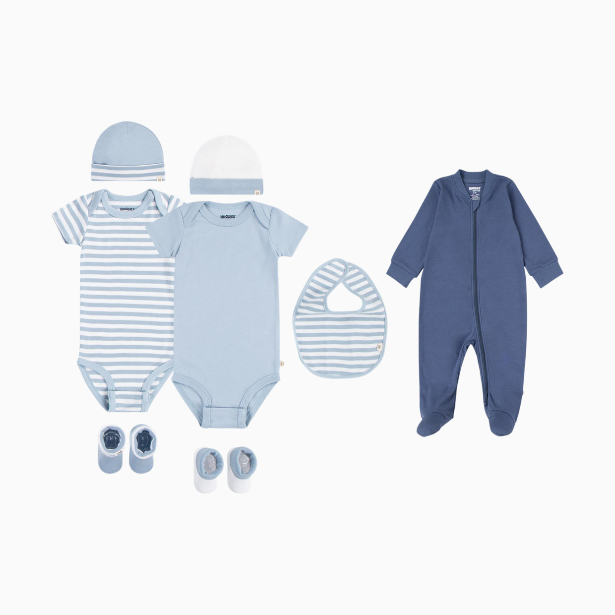 Huggies 8-Pack Gift Box Set - Blue Fog, 0-6 M.