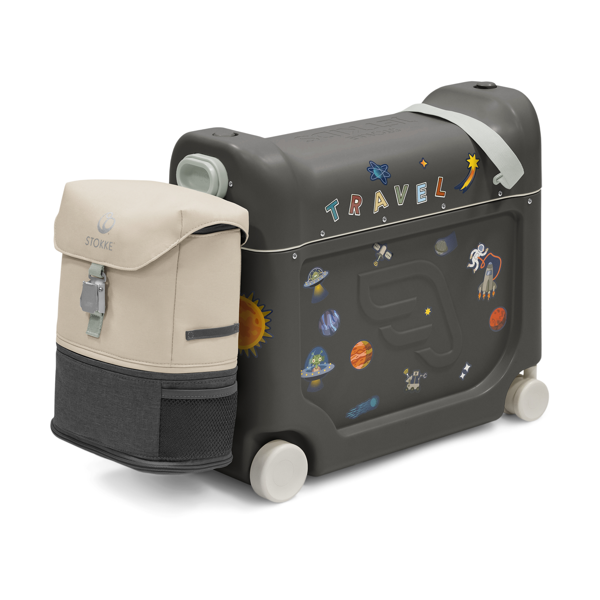 Stokke JetKids Travel Bundle - Midnight Grey | Babylist Shop