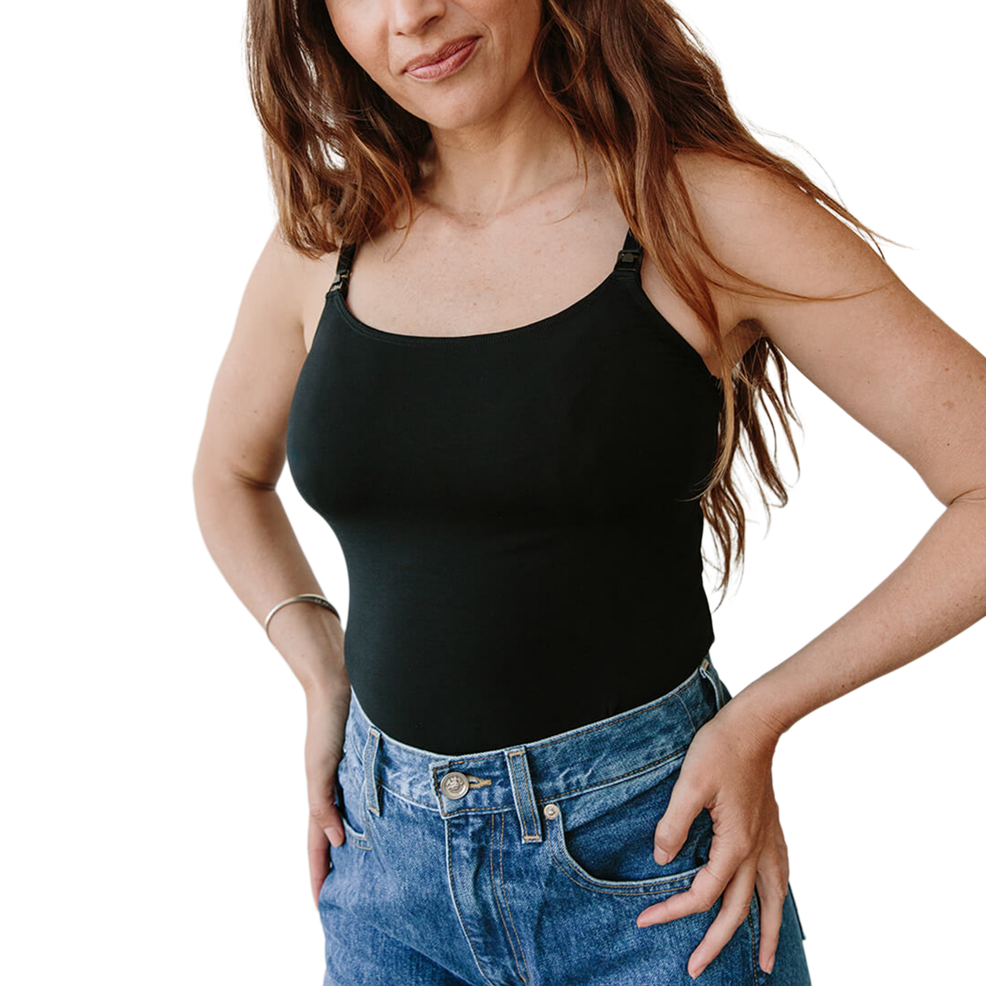 Storq Everyday Pumping & Nursing Tank - Black, Xs.