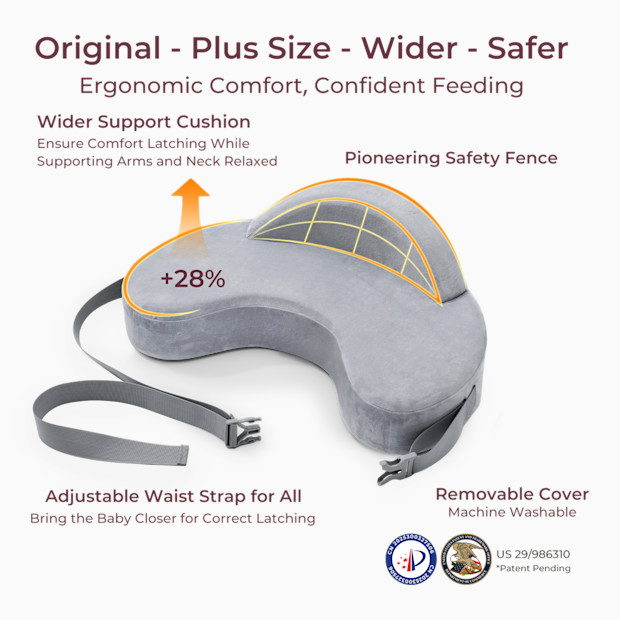 Momcozy Upgraded Adjustable Nursing Pillow.