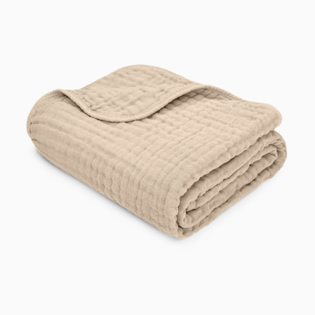 Comfy Cubs 6-Layer Cotton Muslin Baby Blanket.