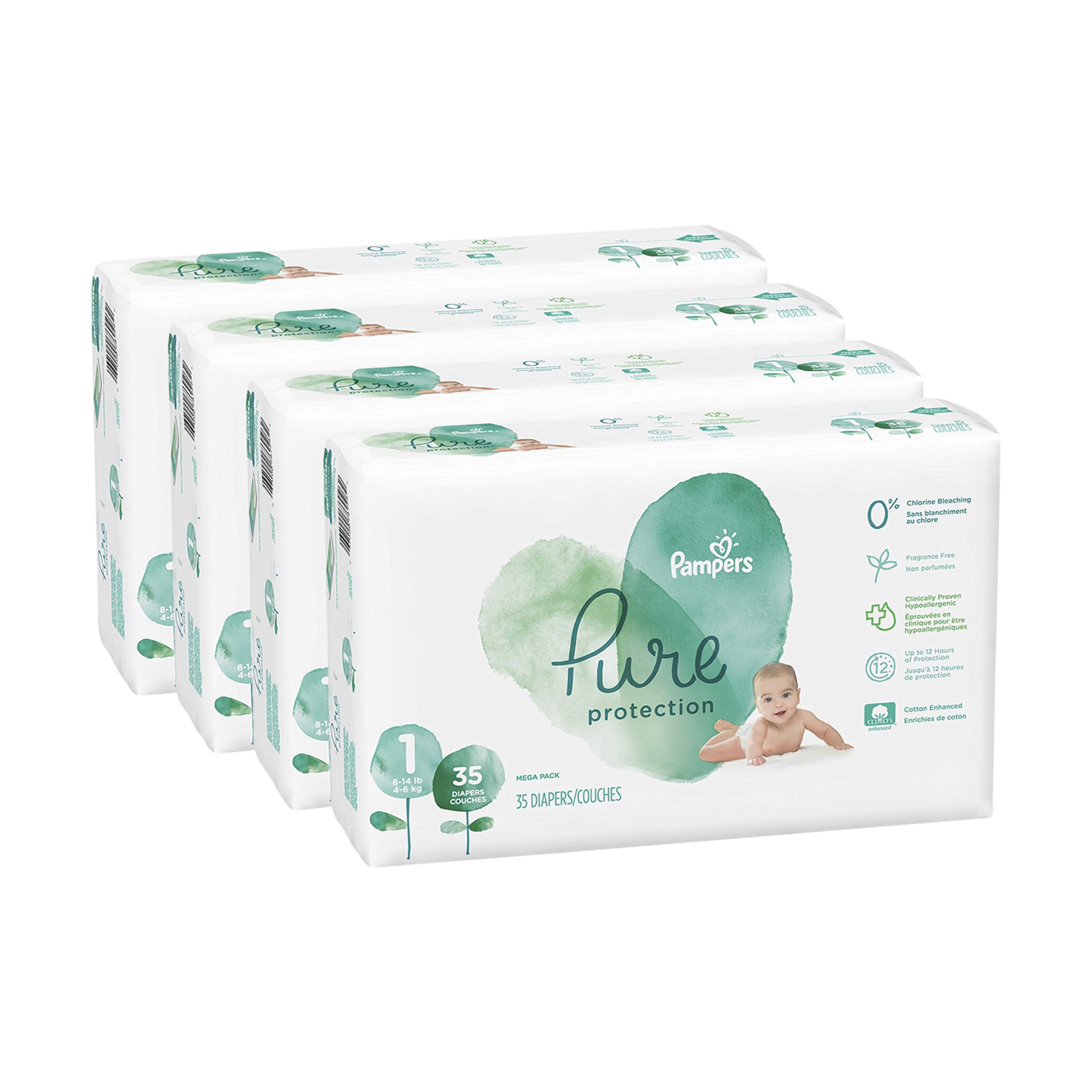 pampers pure overnight