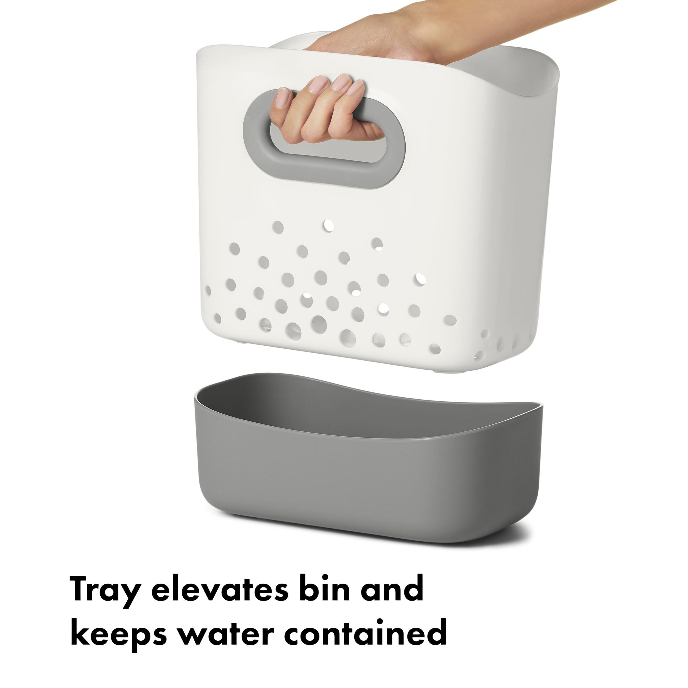 OXO Tot Stand Up Bath Toy Bin.