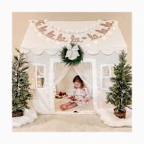 Tiny Land® Playhouse Tent – Natural Cream Indoor Tent for Kids