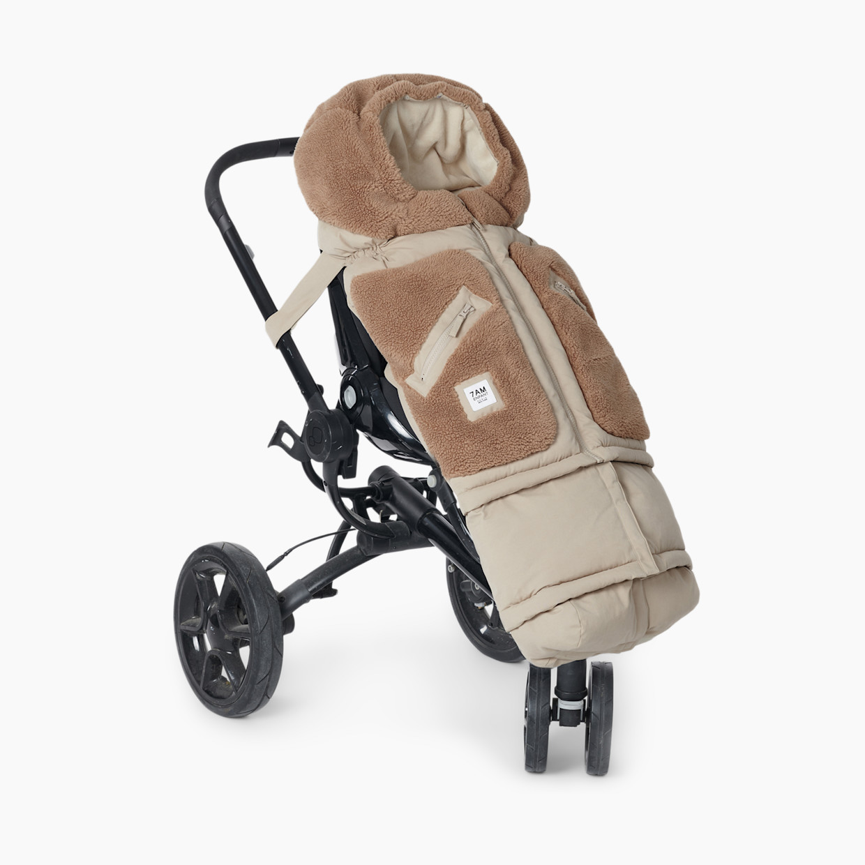 7AM Enfant Blanket 212 - Oat/Cacao, Cappuccino, 6 M-4 T.