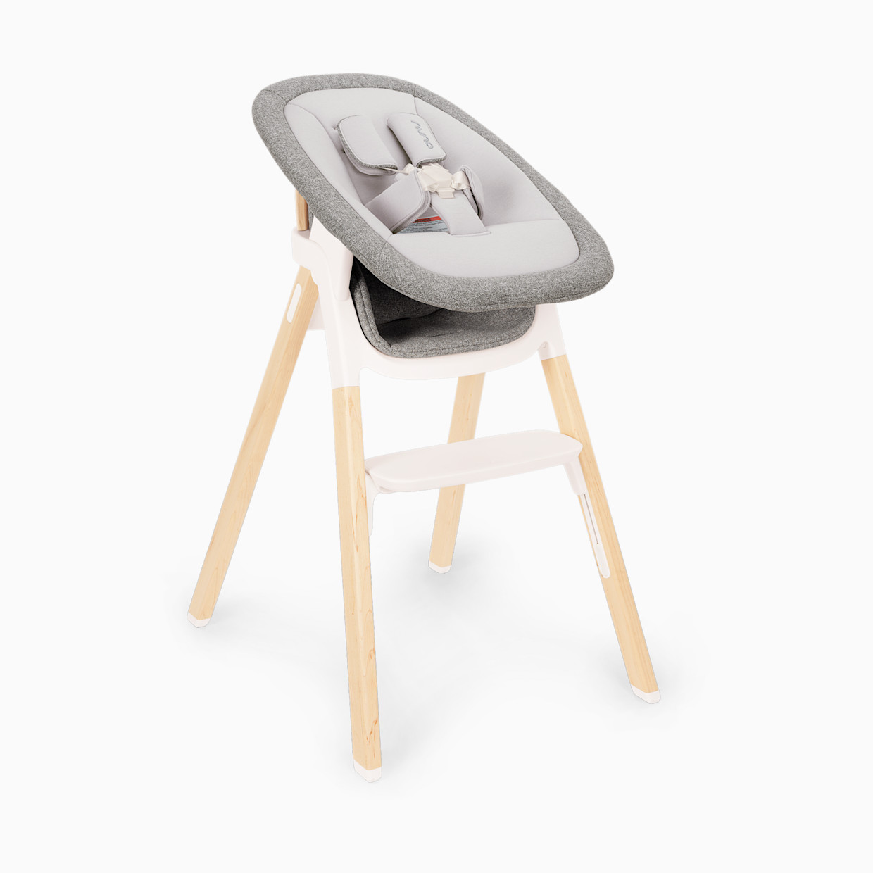 Nuna BRYN High Chair + Newborn Rocker - Heritage.