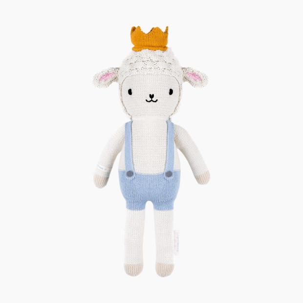 cuddle+kind Hand-Knit Doll - Sebastian The Lamb, Regular 20".