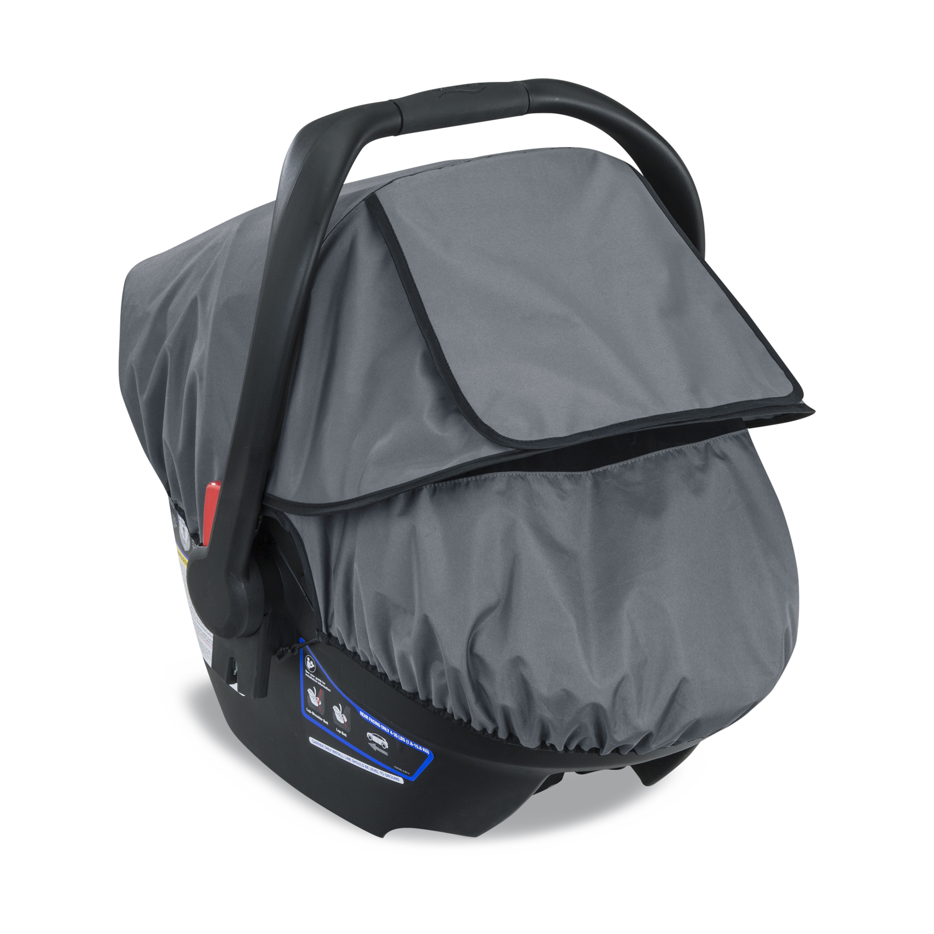 Infant Car Seat Sun And Bug Cover Velcromag