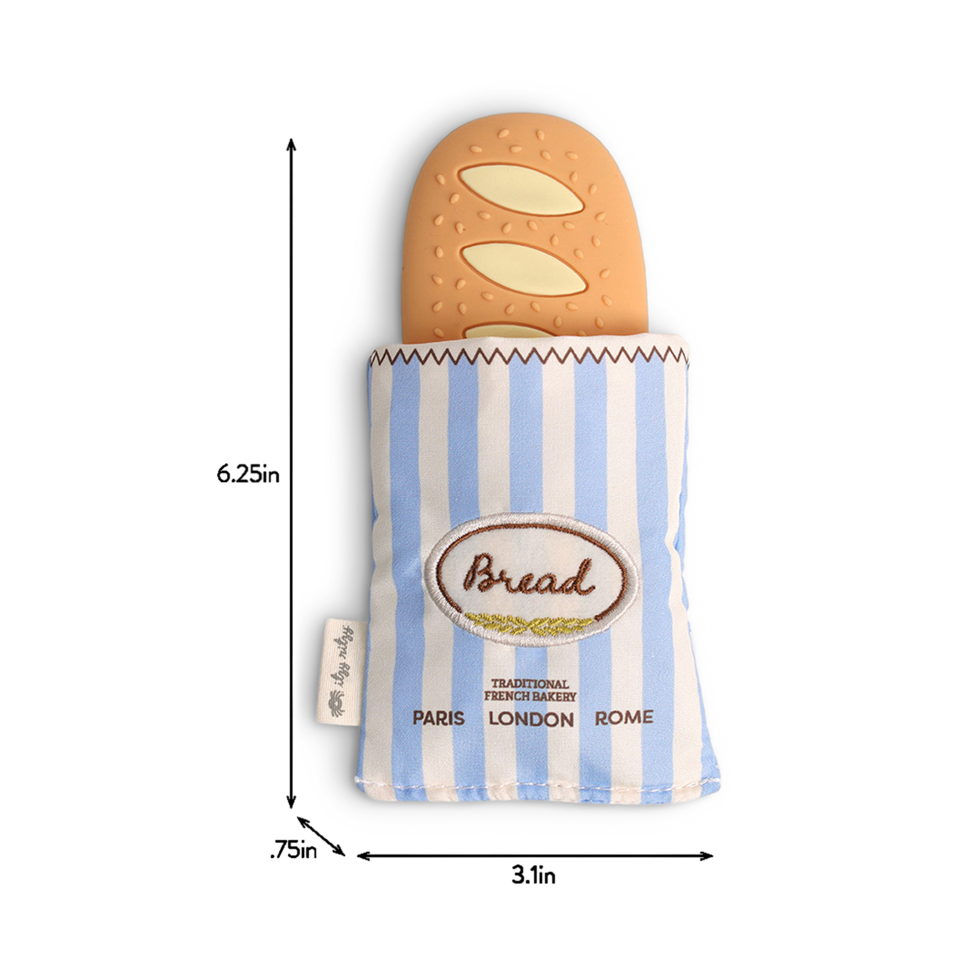 Itzy Ritzy Teensy Crinkle - Baguette.