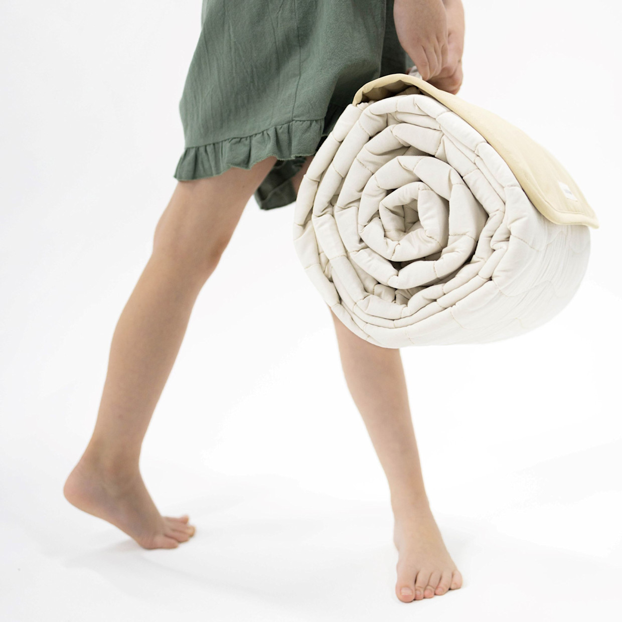 Toddlekind Wander Grande Indoor/Outdoor Portable Playmat - Tofu.