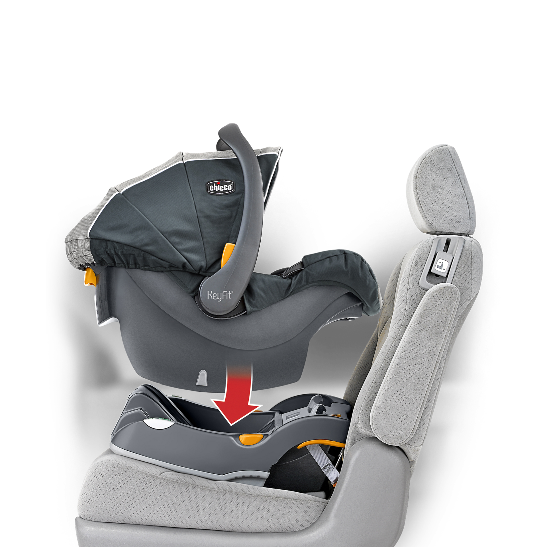 Chicco Keyfit 30 Infant Child Safety Car Seat & Base Nottingham 4-30 lbs NEW 