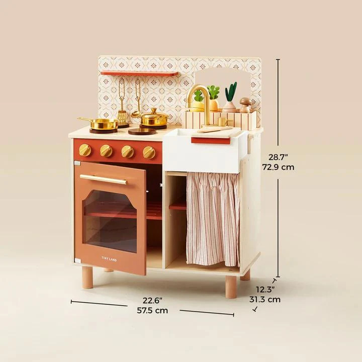 Tiny Land Mediterranean Play Kitchen.