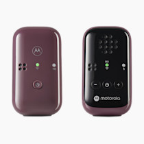 Motorola Nursery PIP12 Audio-Only Travel Baby Monitor, Portable with Rechargeable Batteries, 1500ft Range, Includes Water-Resistant Travel Case