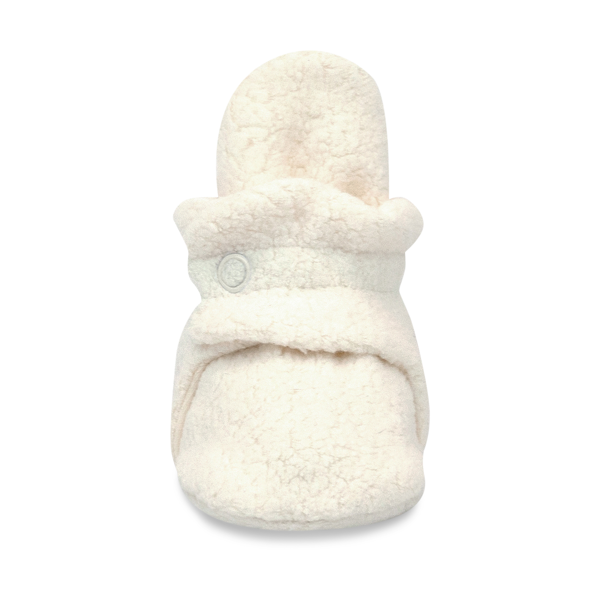 Zutano Cozie Fleece Bootie - Cream, 6 M.