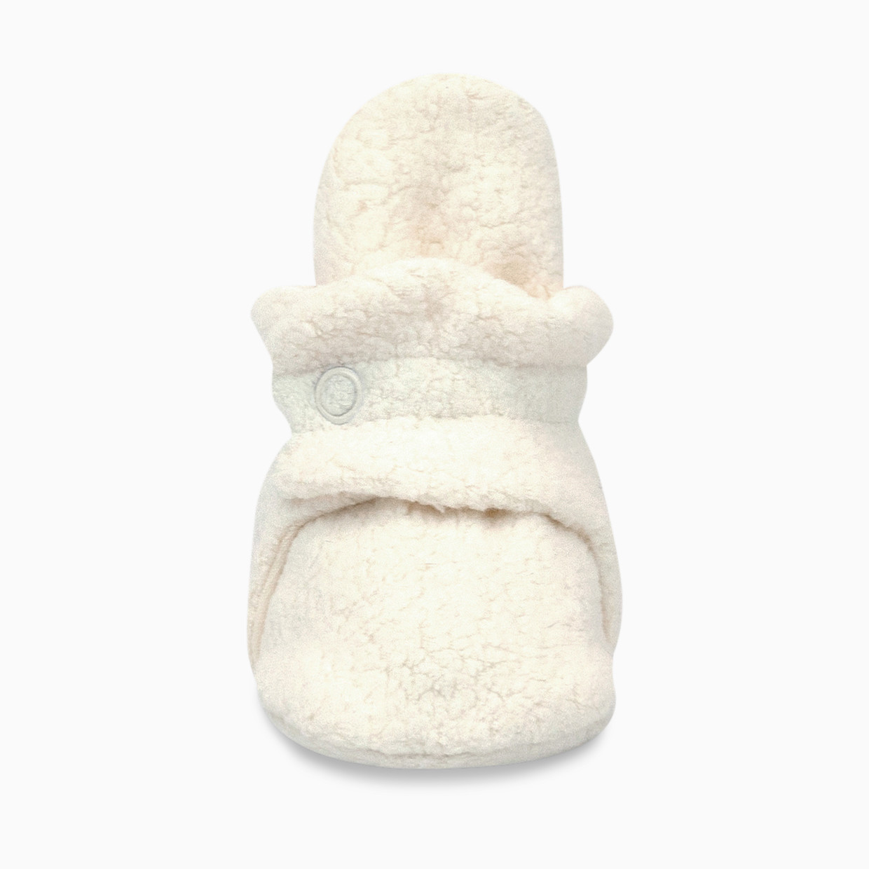 Zutano Cozie Fleece Bootie - Cream, 6 M.