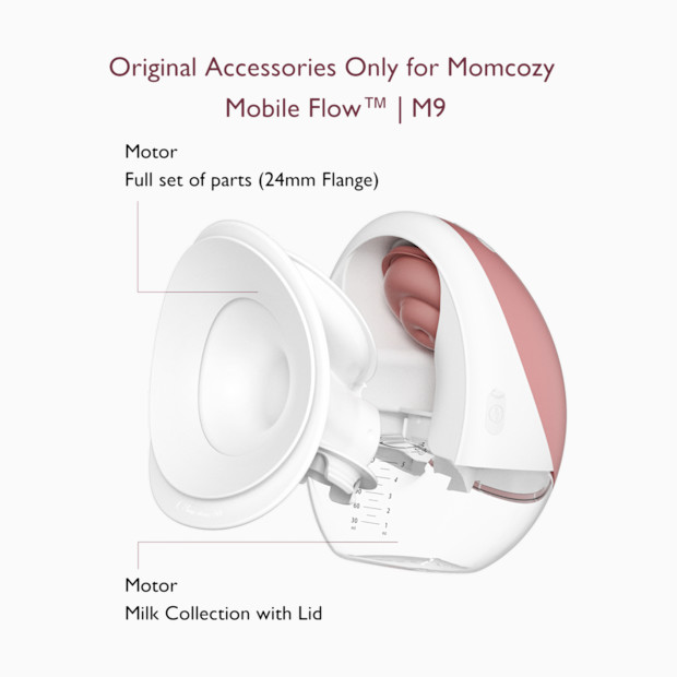 Momcozy M9 Breast Pump Replacement Parts Kit.