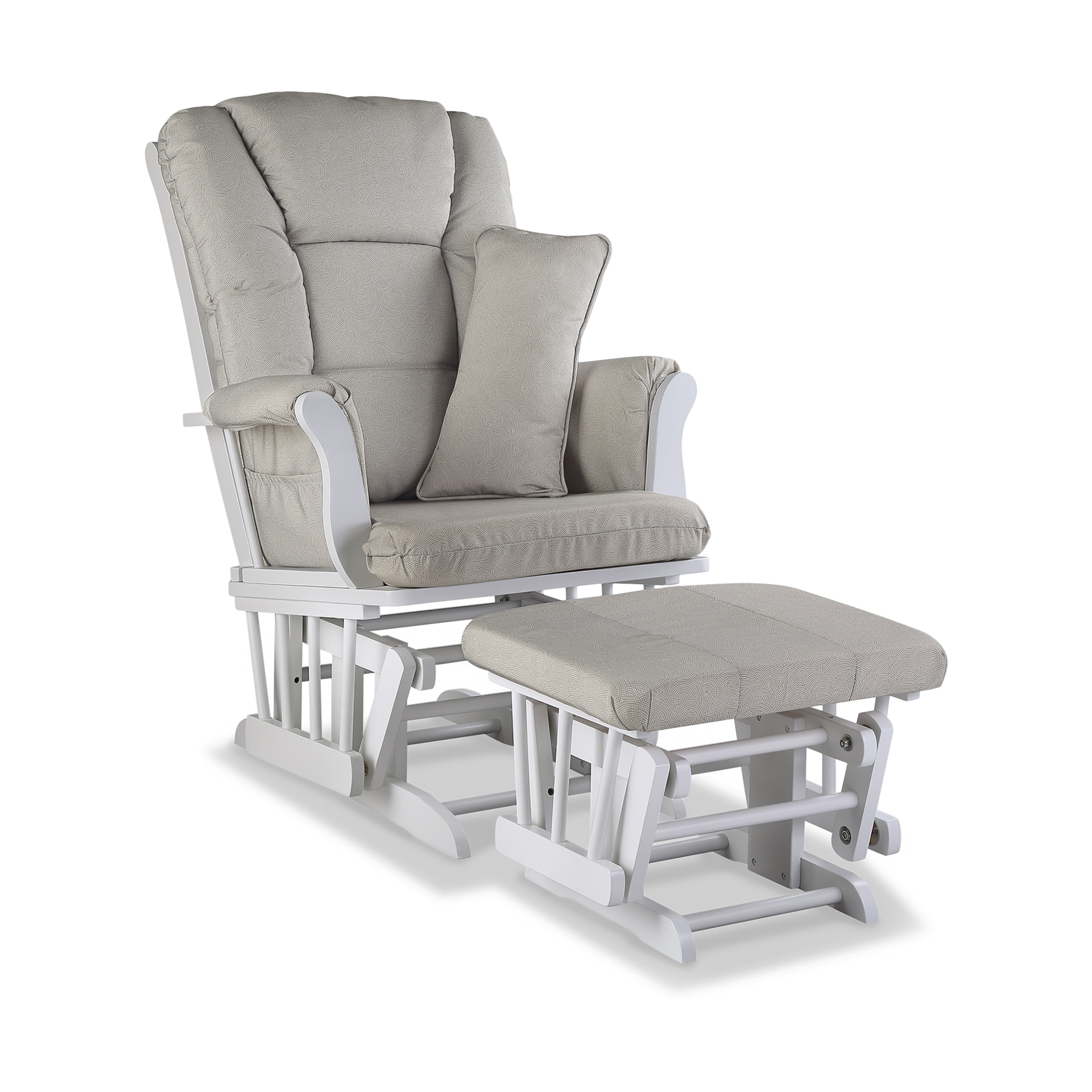 Thumbnail of White/Taupe Swirl