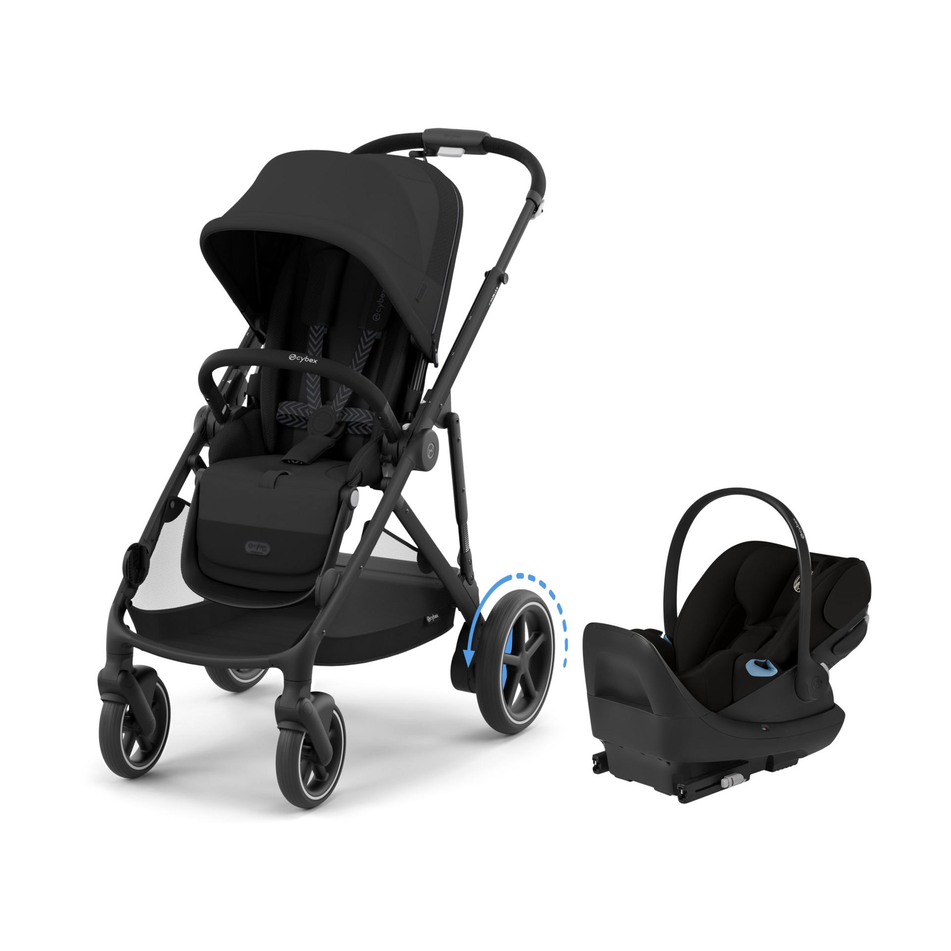 Thumbnail of Black Frame/Moon Black Seat