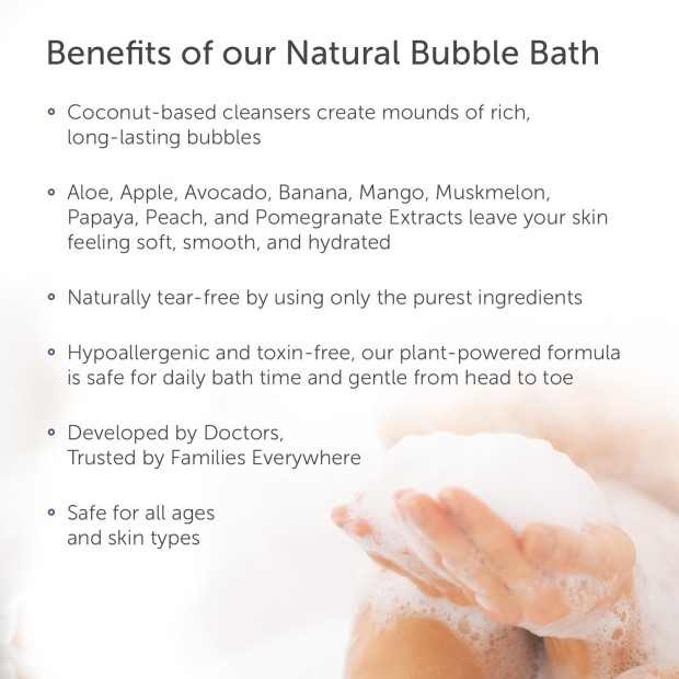 Puracy Natural Bubble Bath.