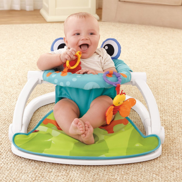 Fisher-Price Sit-Me-Up Floor Seat - Frog.