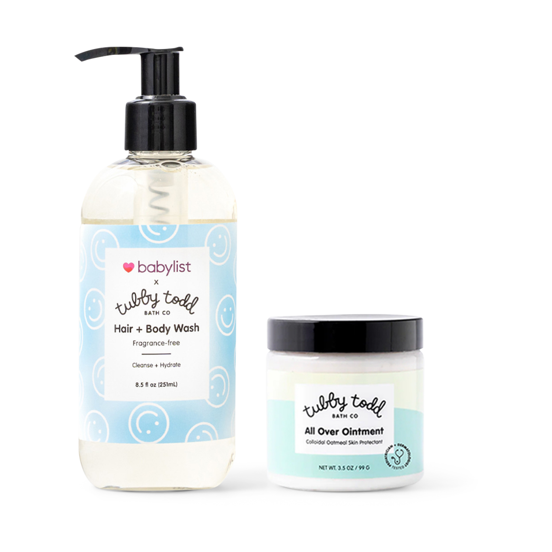 Tubby Todd Tubby Todd x Babylist Skincare Basics Gift Set.