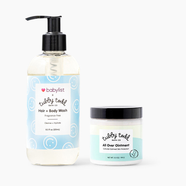 Tubby Todd Tubby Todd x Babylist Skincare Basics Gift Set - Fragrance Free.