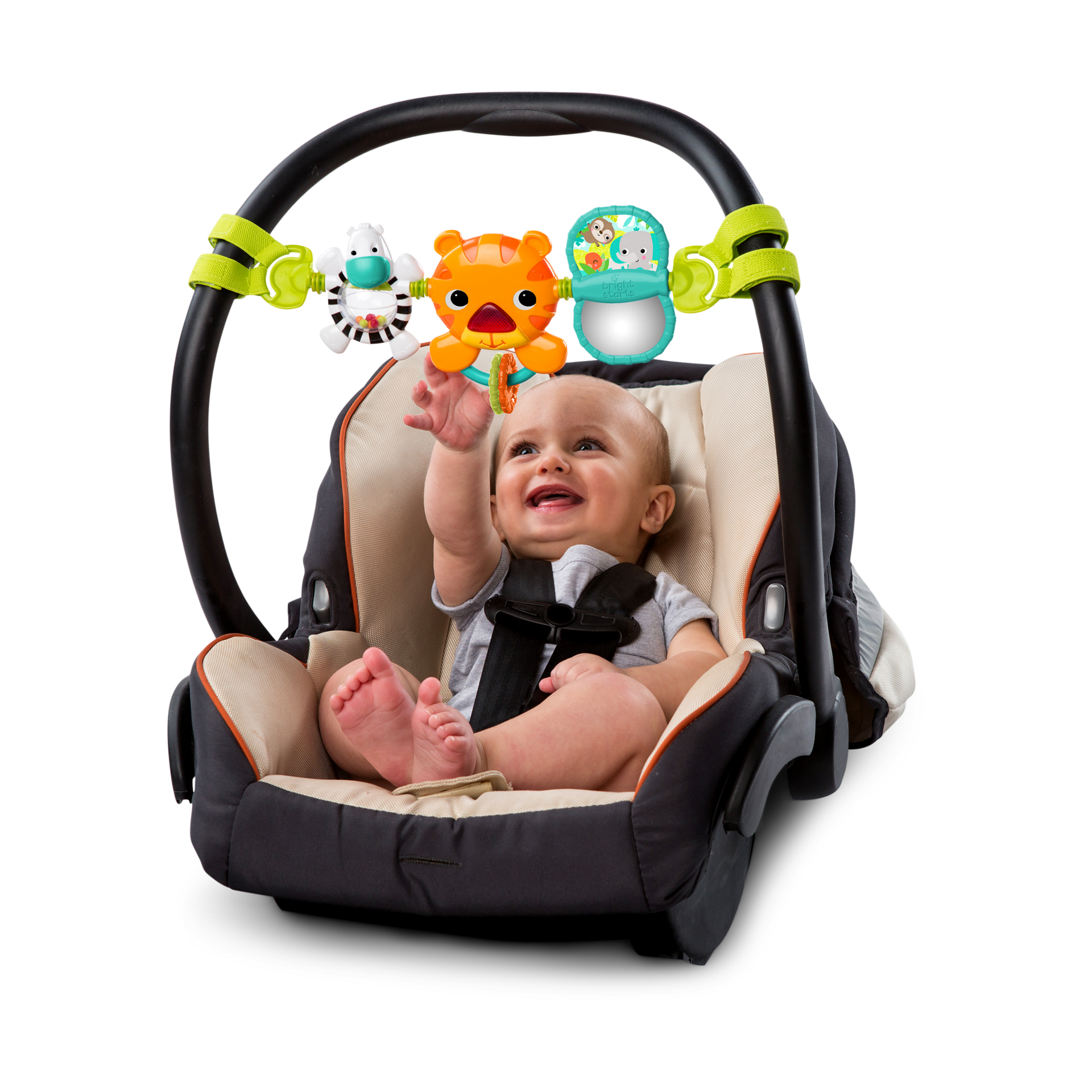Bright Starts Take Along Carrier Baby Toy Bar.