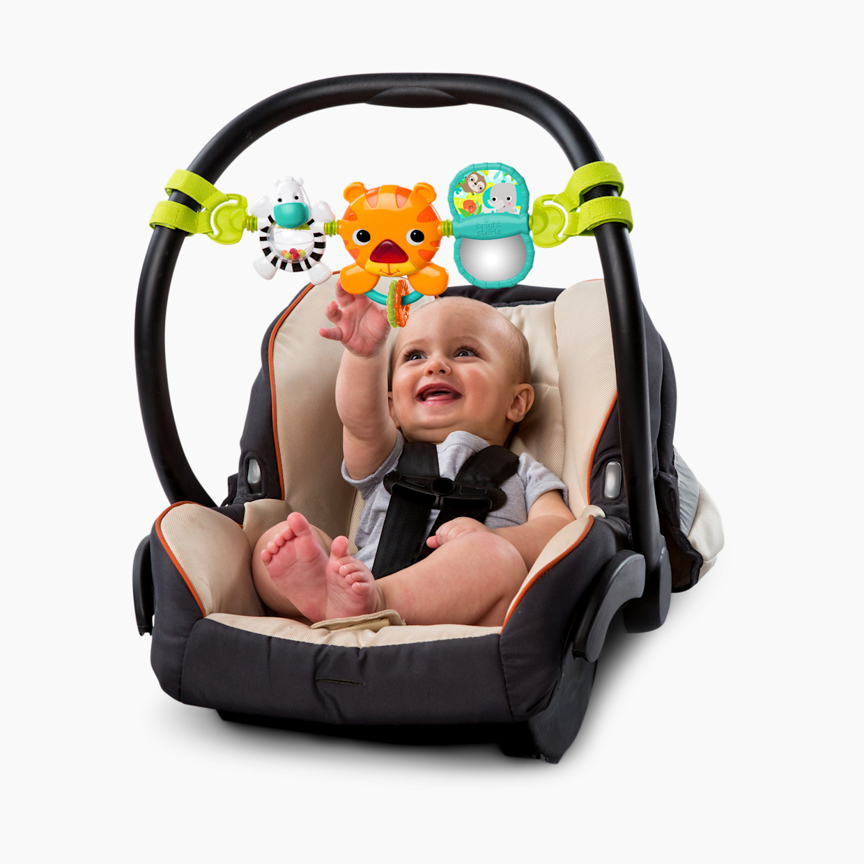 Bright Starts Take Along Carrier Baby Toy Bar.