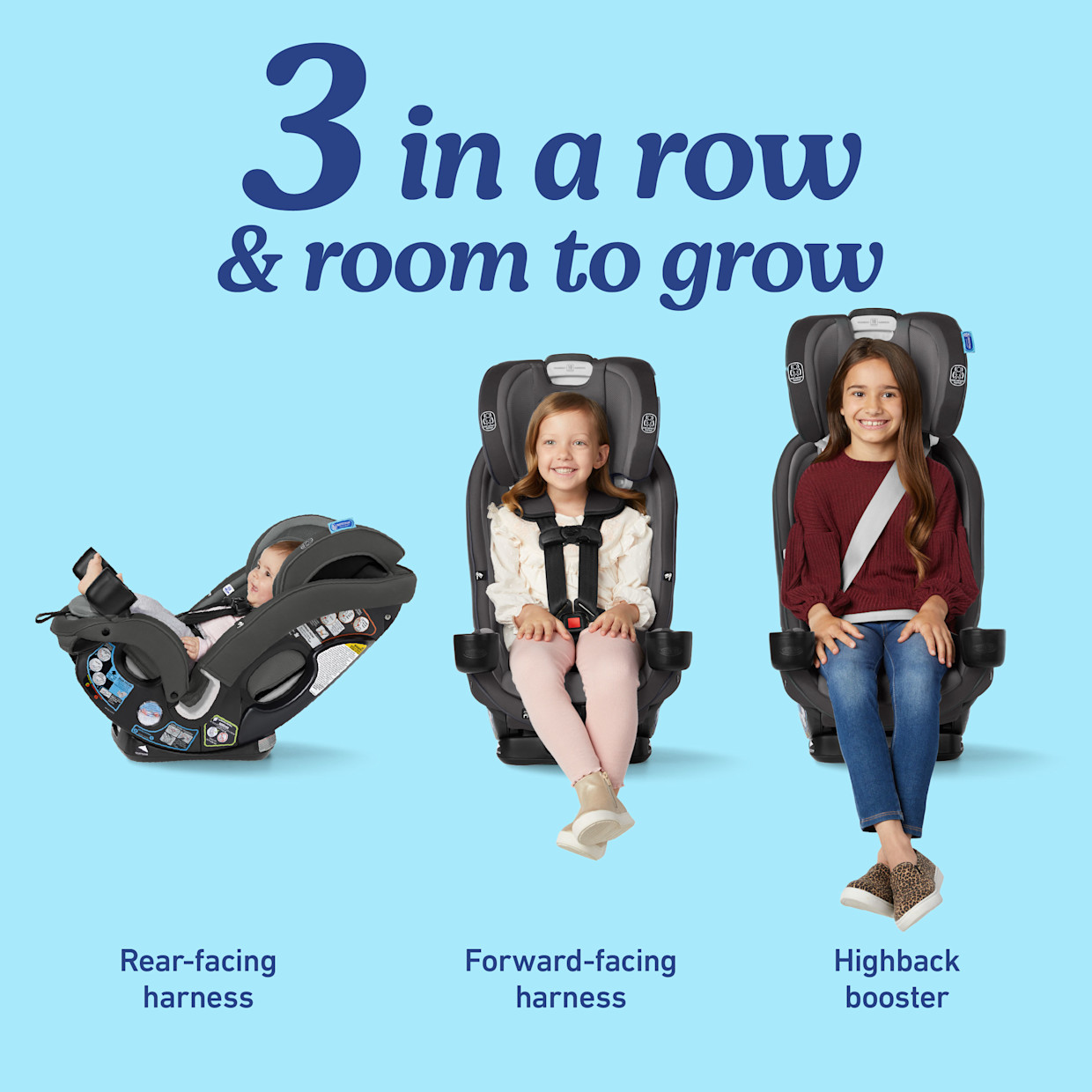 Graco SlimFit3 LX 3-in-1 Car Seat - Kunningham.