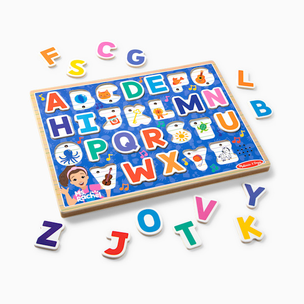 Melissa & Doug Ms. Rachel Alphabet Phonics Puzzle.