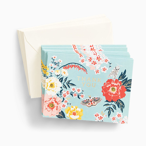 Paper Source Garden Party Thank You Card Set (10).