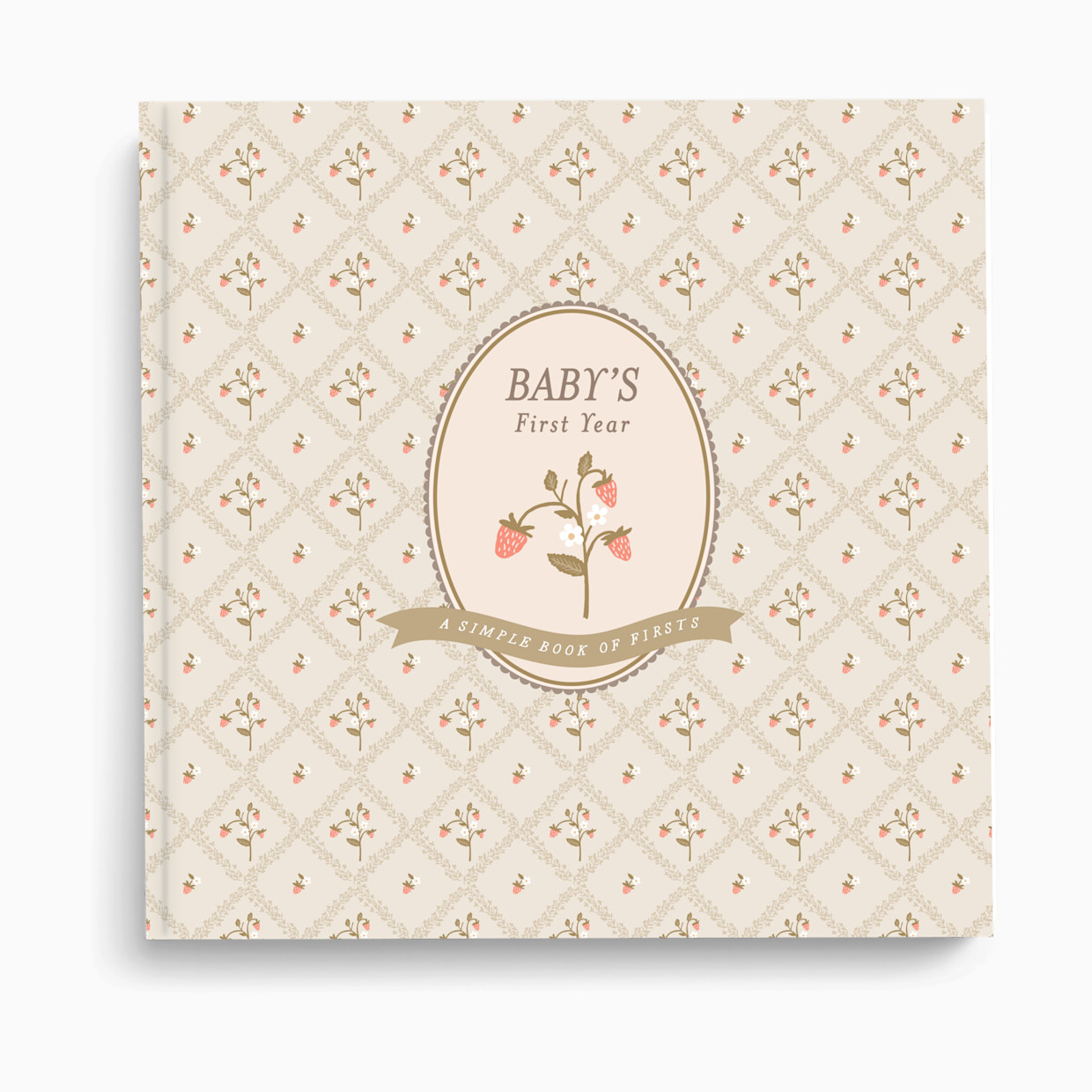 Lucy Darling Baby's First Year Memory Book - Cottage Garden.