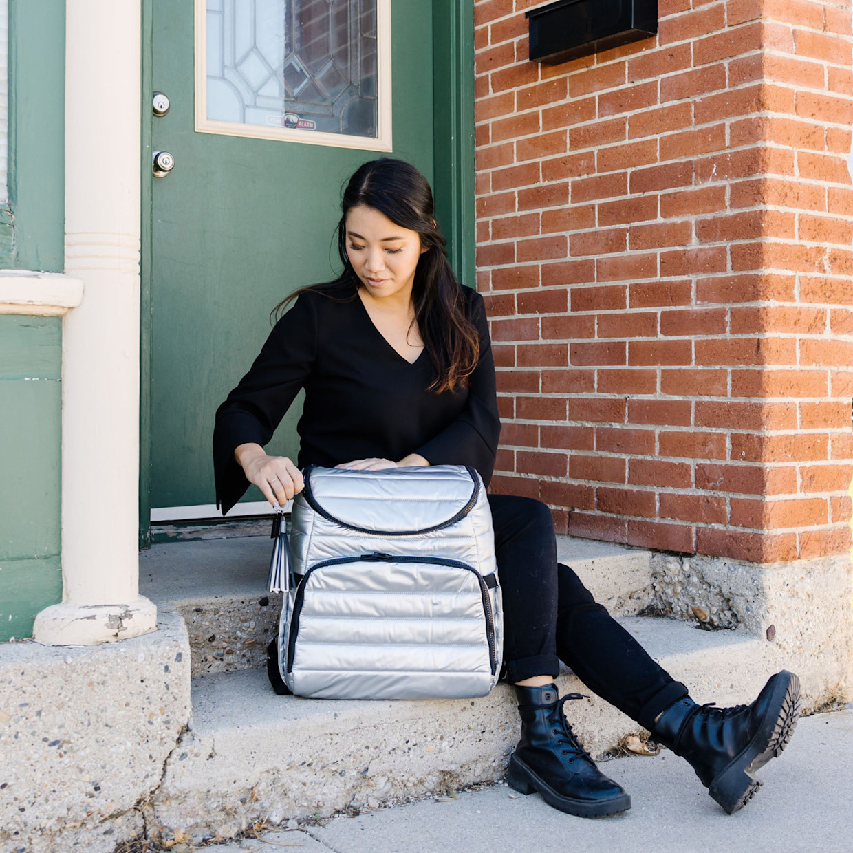 Citi Collective Citi Gallery Backpack - Silver.