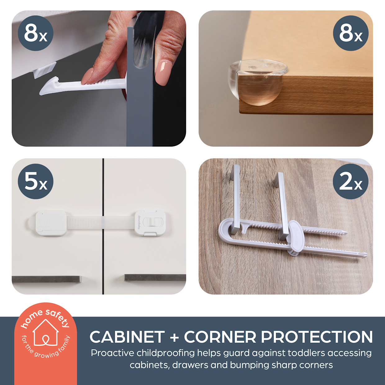 Dreambaby Whole Home Safety Set, 78 Piece Set.