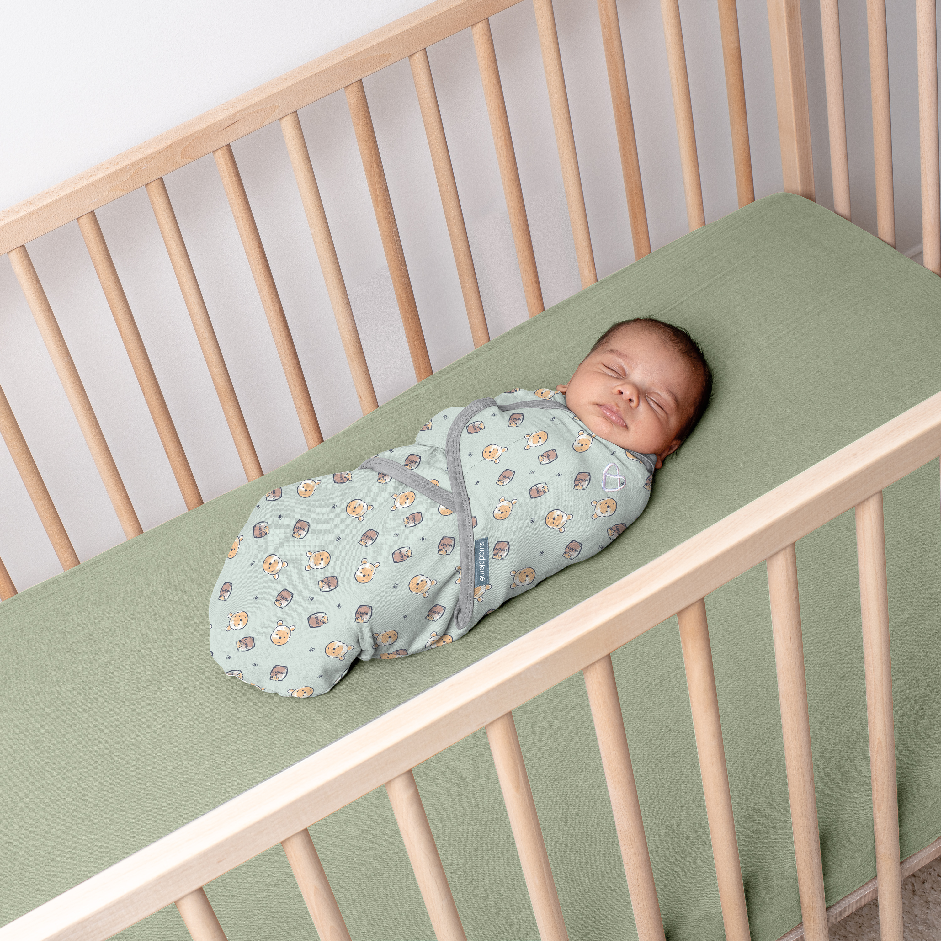 Ingenuity SwaddleMe Disney Original Swaddle - Winnie The Pooh, 3-6 M.